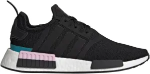 adidas Mens NMD R1 Lace Up Sneakers Shoes Casual - Black