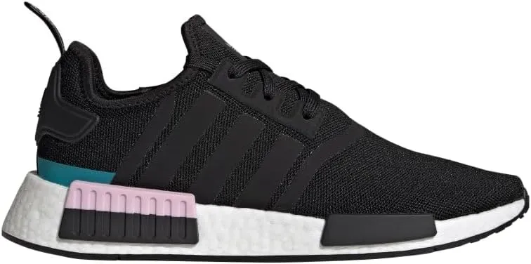 adidas Mens NMD R1 Lace Up Sneakers Shoes Casual - Black