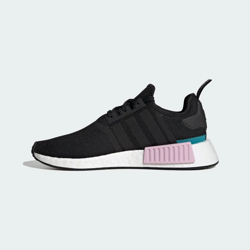 adidas Mens NMD R1 Lace Up Sneakers Shoes Casual - Black