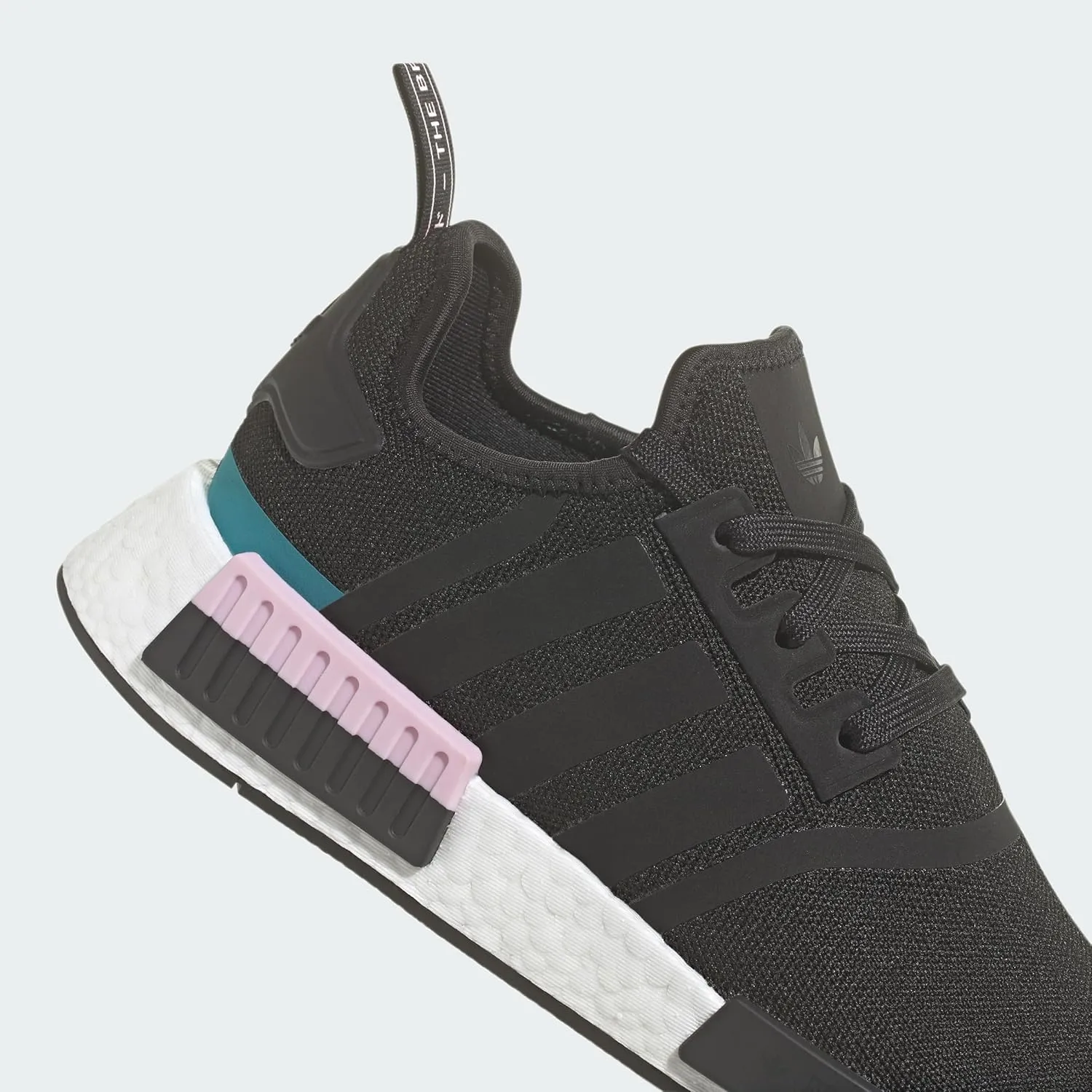 adidas Mens NMD R1 Lace Up Sneakers Shoes Casual - Black
