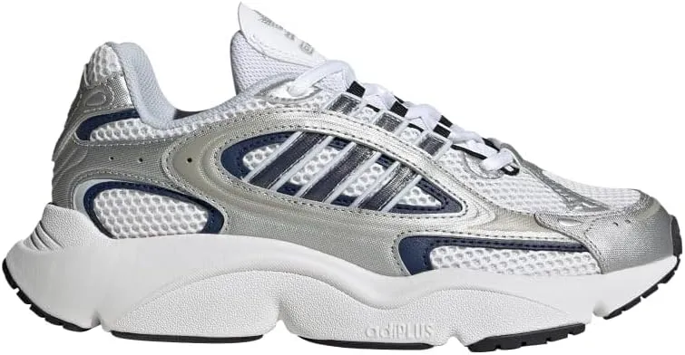 adidas Womens Ozmillen Lace Up Sneakers Shoes Casual - White