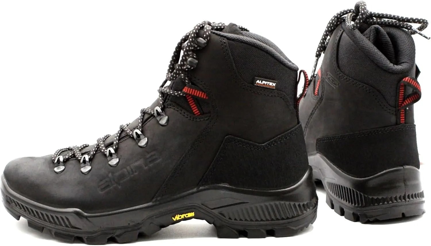 Alpina PRIMA Premium Men's Waterproof Boots | Leather Ankle High | Breathable Membrane | Vibram | All Weather Shoes | Made in Europe