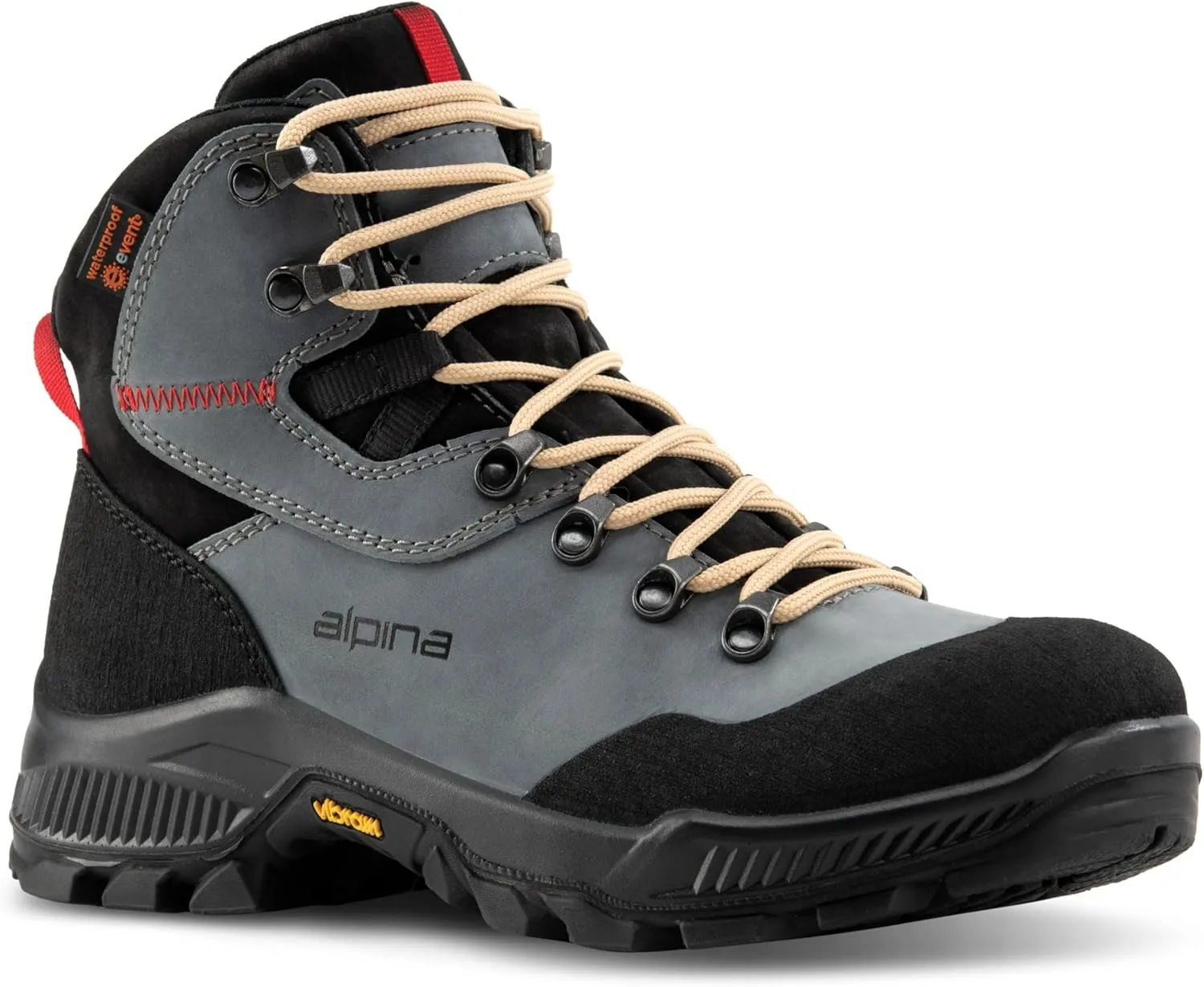 Alpina Women's Waterproof Boots IRIS | Made in Europe | Vibram | Breathable eVent Membrane