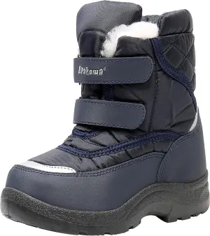 Apakowa Kid's Boys Girls Winter Snow Boots (Toddler/Little Kid)