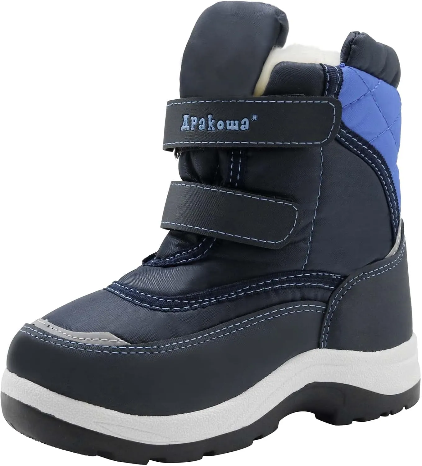 Apakowa Kid's Boys Girls Winter Snow Boots (Toddler/Little Kid)