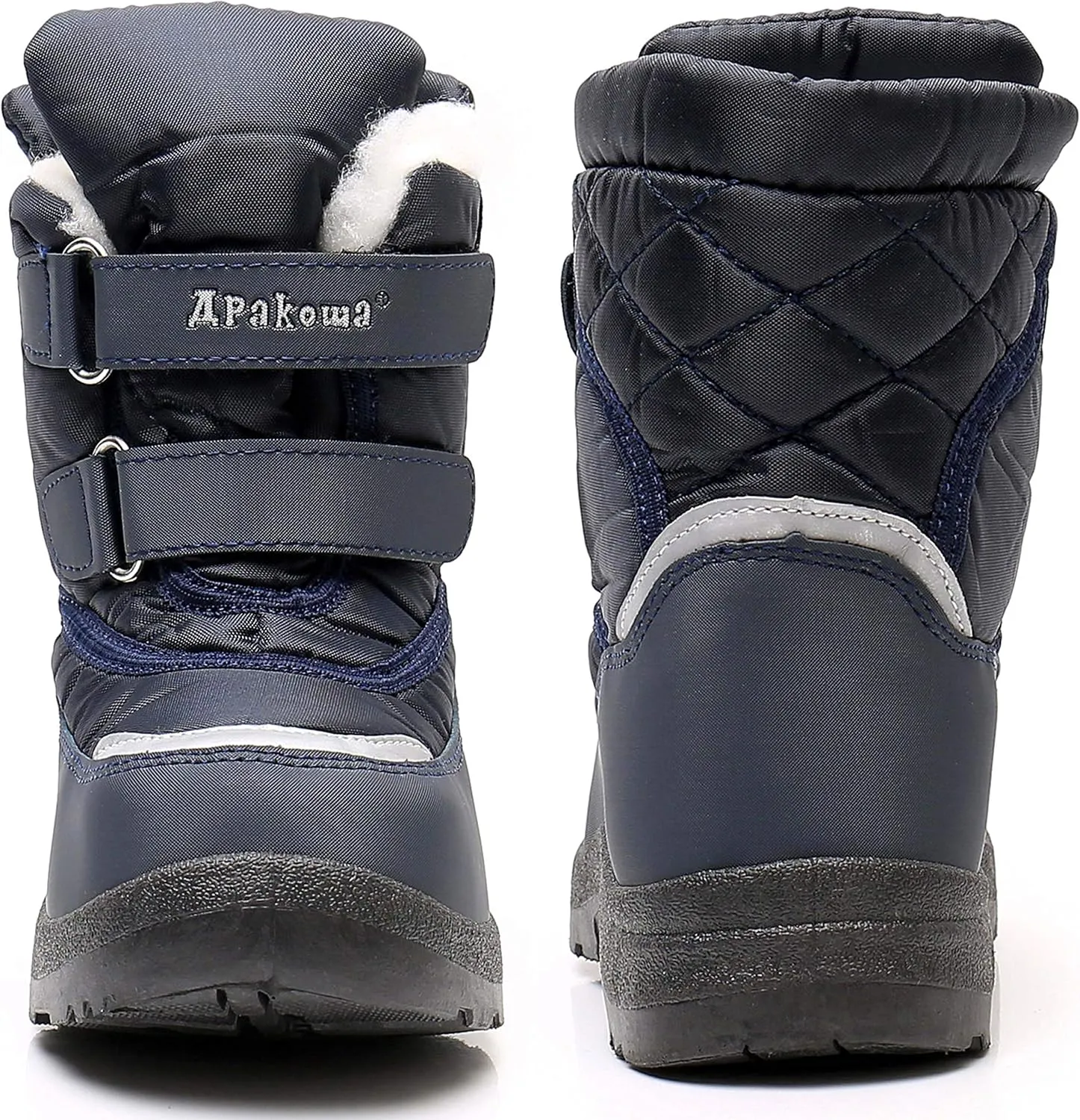 Apakowa Kid's Boys Girls Winter Snow Boots (Toddler/Little Kid)