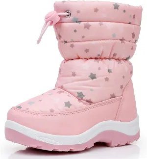Apakowa Kid's Girls Cold Weather Snow Boots (Toddler/Little Kid)