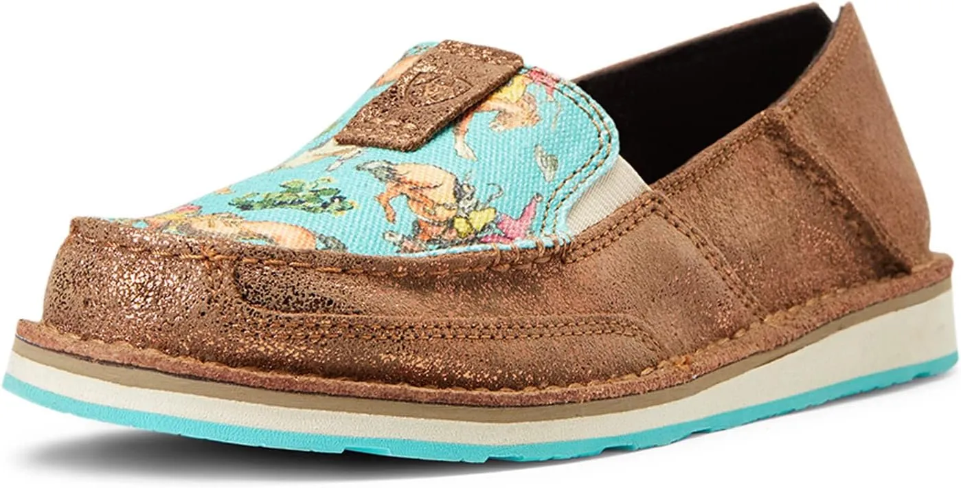 ARIAT Womens Cruiser Moccasins Flats Casual - Brown