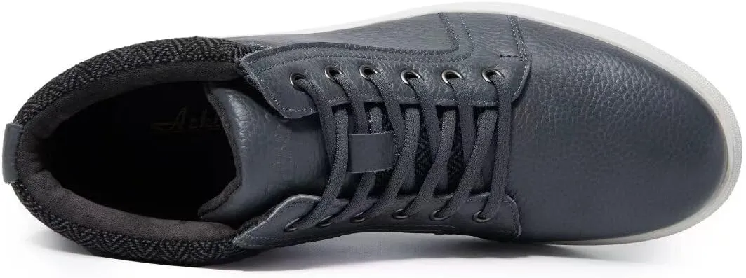 Arkbird Casual Sneaker Shoes, Lace-up Leather Chukka Boots for Men