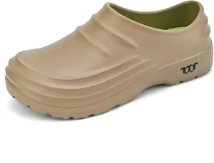 Armadillo Chef Shoes for Women Comfortable Slip On Kitchen Garden Nurse Shoes Solid Color Oil Resistant Work Clogs Lightweight Waterproof Chef Mules