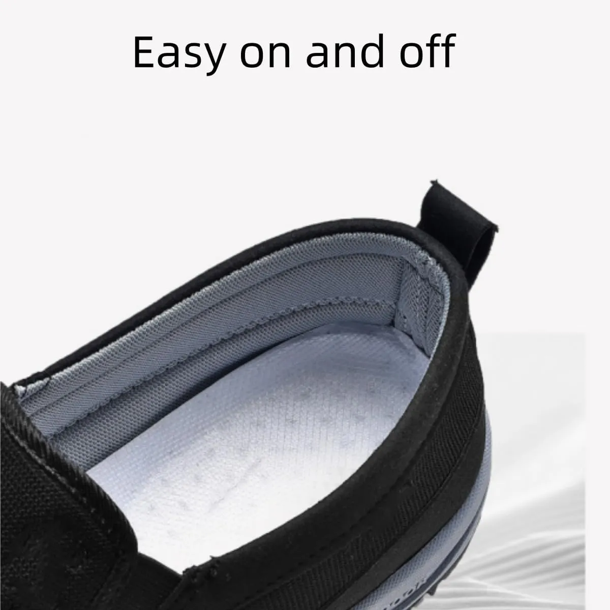 Auguscare Shoes Men,Men's Arch Support Slip On Canvas Loafers,Outdoor Casual Walking Boat Sneakers
