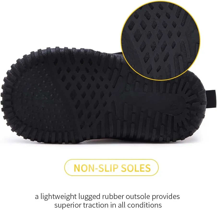 BMCiTYBM Toddler Baby Snow Boots Winter Shoes Boys Girls Cold Weather Baby Faux Fur Shoes