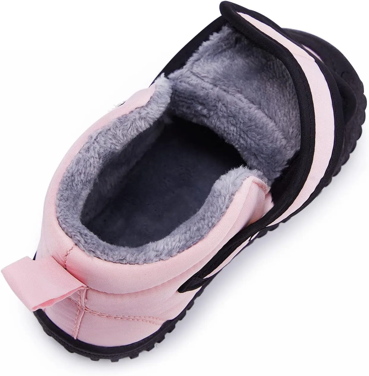 BMCiTYBM Toddler Baby Snow Boots Winter Shoes Boys Girls Cold Weather Baby Faux Fur Shoes
