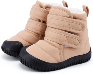 BMCiTYBM Toddler Baby Snow Boots Winter Shoes Boys Girls Cold Weather Baby Faux Fur Shoes
