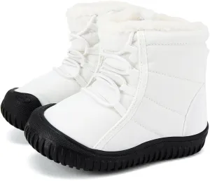 BMCiTYBM Toddler Baby Snow Boots Winter Shoes Boys Girls Cold Weather Baby Faux Fur Shoes