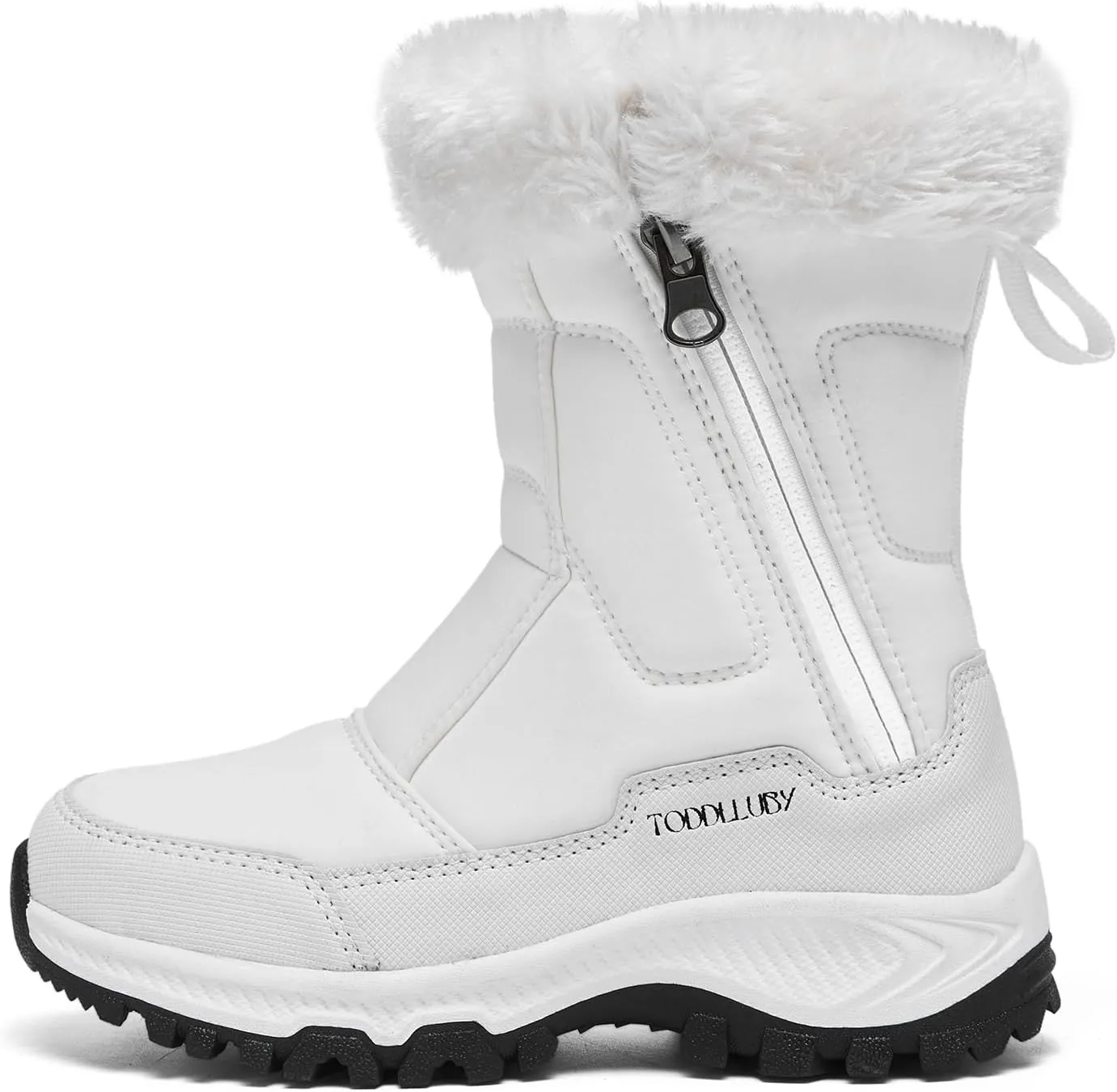 Boys Girls Kids Cute Snow Boots Waterproof Slip Resistant Outdoor Winter Boots Shoes Little Kid/Big Kid