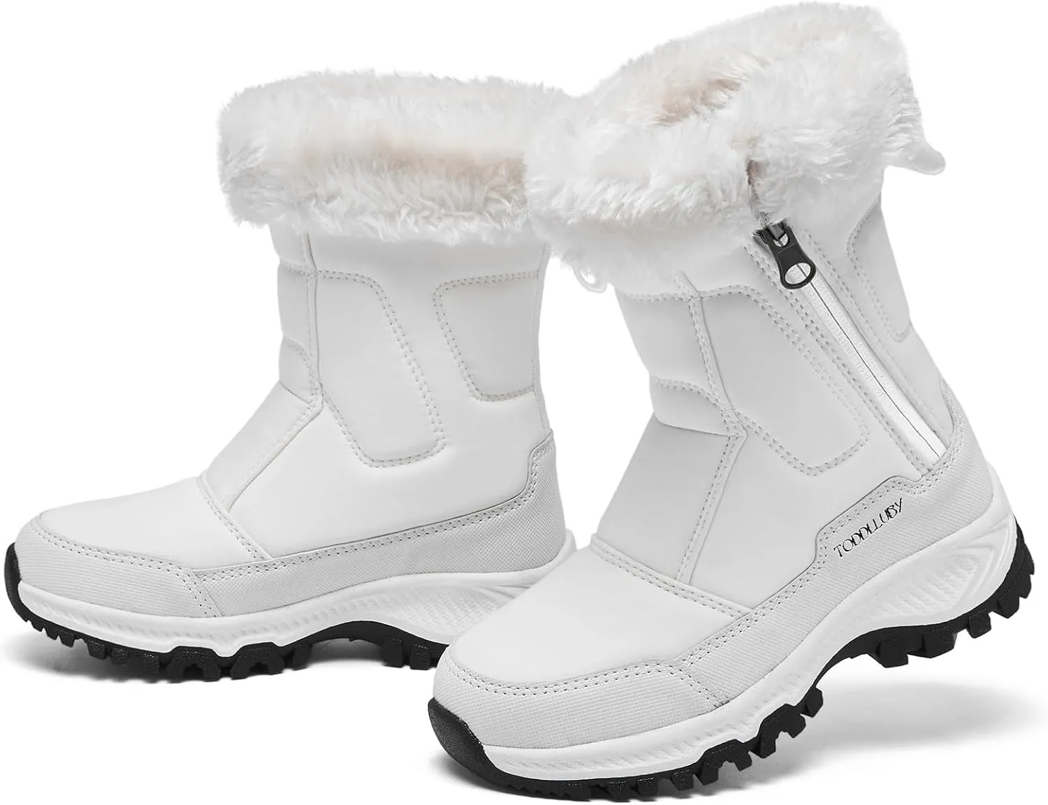 Boys Girls Kids Cute Snow Boots Waterproof Slip Resistant Outdoor Winter Boots Shoes Little Kid/Big Kid