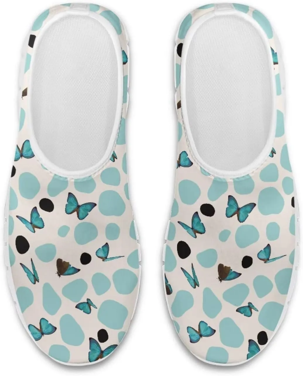 Butterfly Loafers for Women Casual Dress Work Shoes Slip-On Business Work Outdoor Sneaker