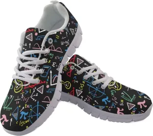 Casual Lace Up Sneakers for Women Men Sport Athletic Tennis Breathable Running Shoes