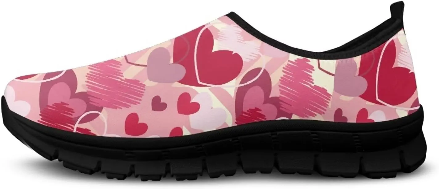 Casual Shoes for Women Slip On Shoes College Lightweight Breathable Walking Shoes