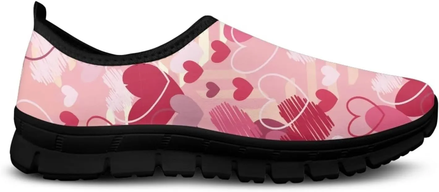 Casual Shoes for Women Slip On Shoes College Lightweight Breathable Walking Shoes