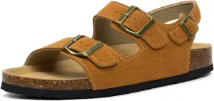 Ciuyurra Women Fashion Cork Sandals low-heel