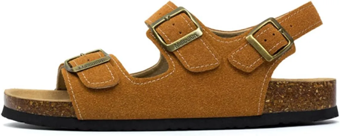 Ciuyurra Women Fashion Cork Sandals low-heel