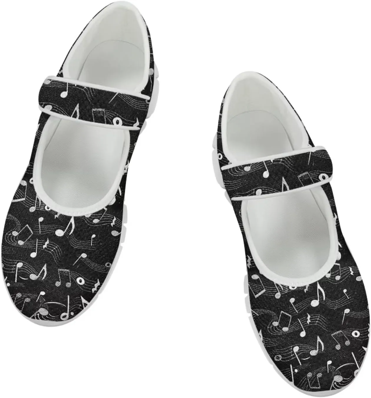 Coloranimal Flats for Women Slip On Shoes Mary Jane Shoes with Anti Skid Sole Casual Flat Shoes Dressy Comfortable Round Toe Ankle Shoes