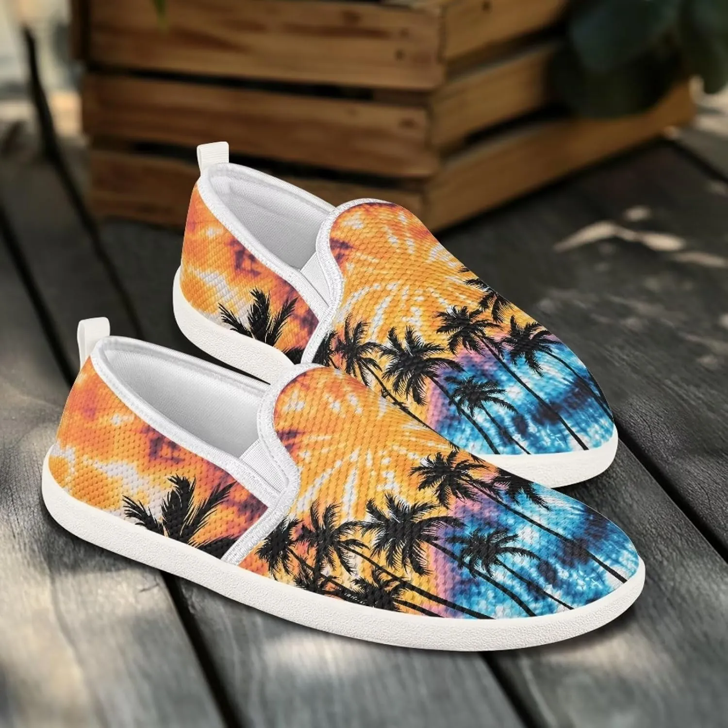 Comfort Casual Shoes for Women Slip On Shoes Wide Width Womens Flats Shoes
