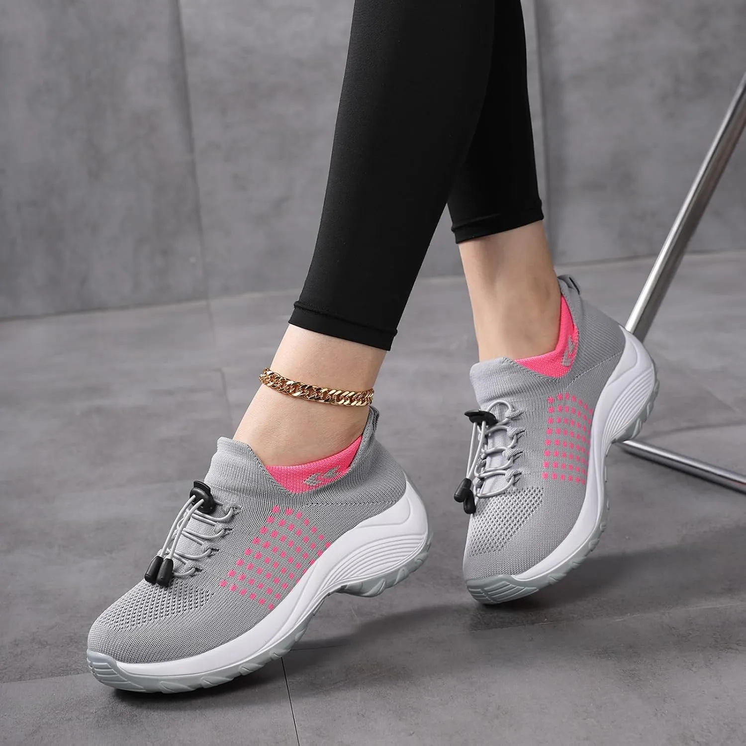 Comfort Wear Orthowear Shoes for Women Men, Unisex Orthopedic Shoes for Women Breathable Comfortable Plantar Fasciitis Ortho Sneakers Running Walking Non Slip Stretch Cushion Comfortwear Shoe