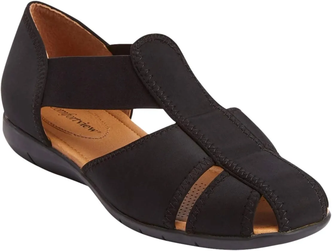Comfortview Women's The Cheryl Flat (Wide Widths Available)