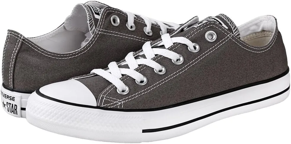Converse Chucks 1X228 CT AS Slip Charcoal Orange Grey Men's Casual Skateboarding Sneakers