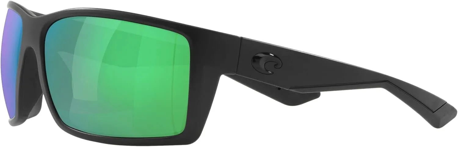 Costa Del Mar Mens Reefton Rectangular Sunglasses