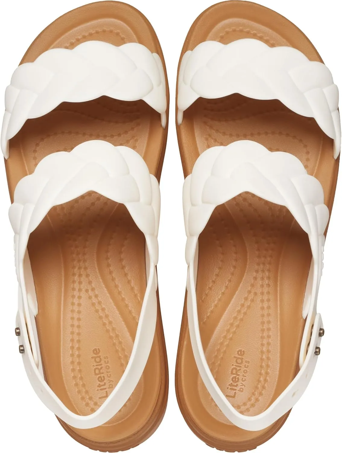 Crocs Women's Brooklyn Low Wedges Platform Sandals