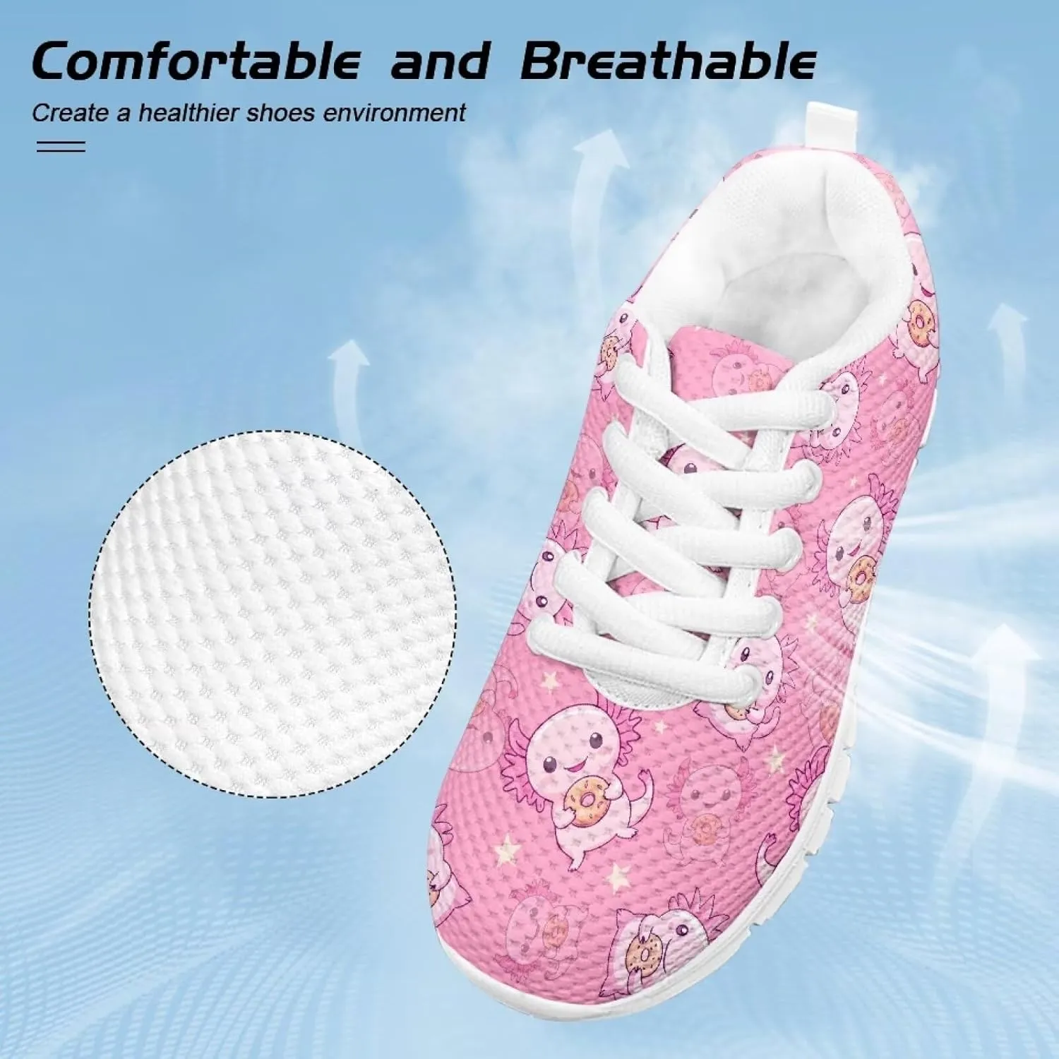 Cumagical Kids Athletic Shoes Lightweight Running Breathable Sports Sneakers for Boys Girls