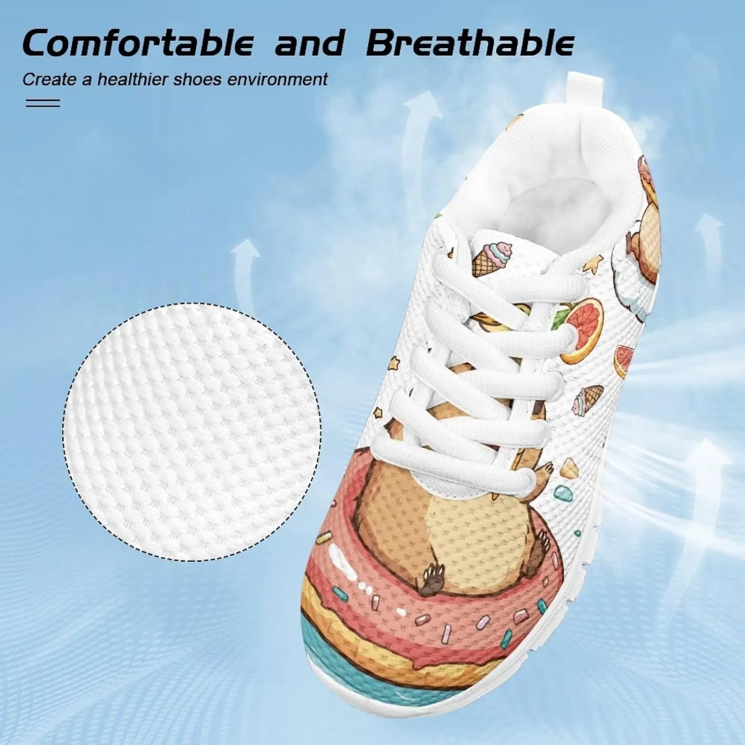 Cumagical Kids Athletic Shoes Lightweight Running Breathable Sports Sneakers for Boys Girls