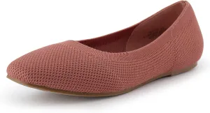 CUSHIONAIRE Selfie Women's Dressy Work Knit Flat with  Memory Foam and Wide Widths Available
