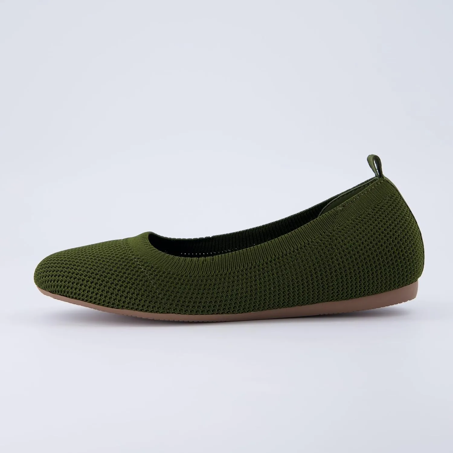 CUSHIONAIRE Women's Whiz Hidden Wedge Knit Flat with  Memory Foam and Wide Widths Available