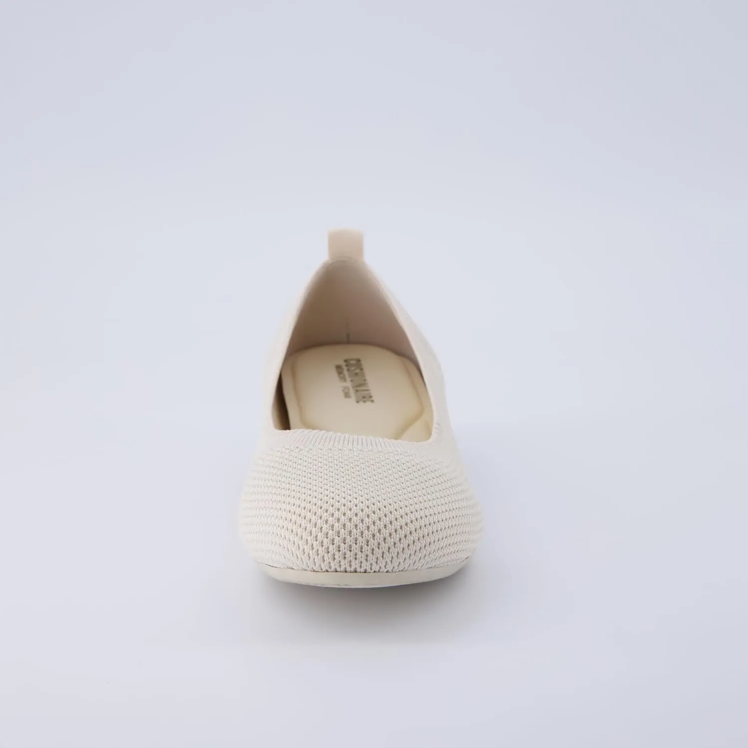 CUSHIONAIRE Women's Whiz Hidden Wedge Knit Flat with  Memory Foam and Wide Widths Available