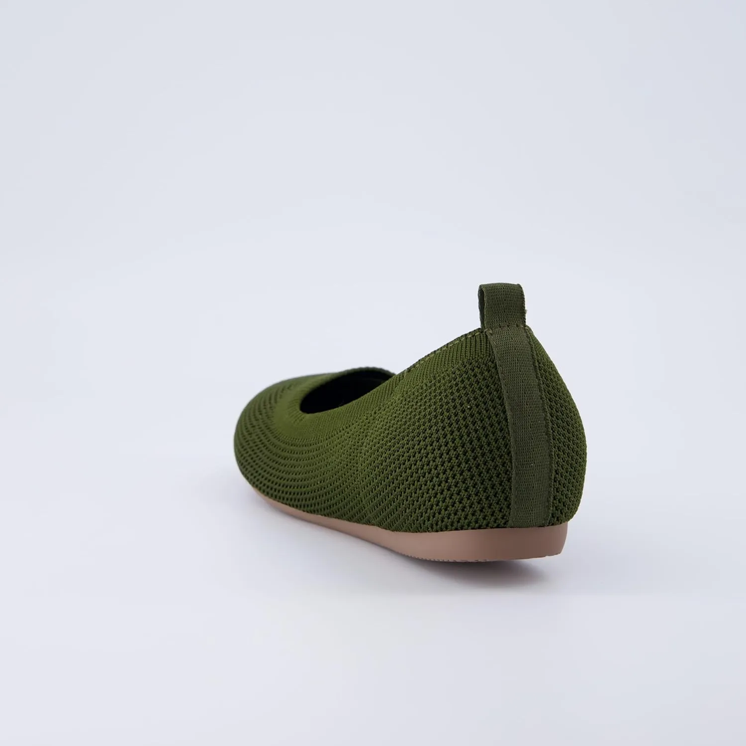 CUSHIONAIRE Women's Whiz Hidden Wedge Knit Flat with  Memory Foam and Wide Widths Available