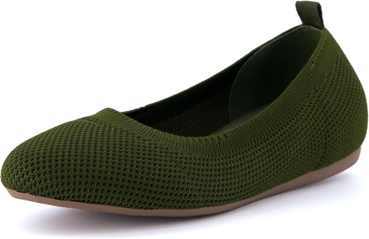CUSHIONAIRE Women's Whiz Hidden Wedge Knit Flat with  Memory Foam and Wide Widths Available
