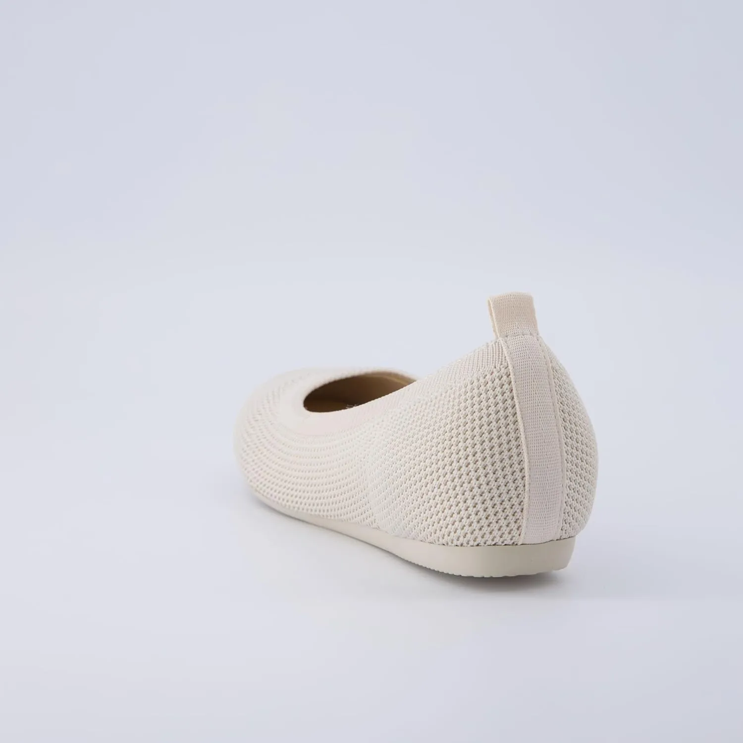 CUSHIONAIRE Women's Whiz Hidden Wedge Knit Flat with  Memory Foam and Wide Widths Available