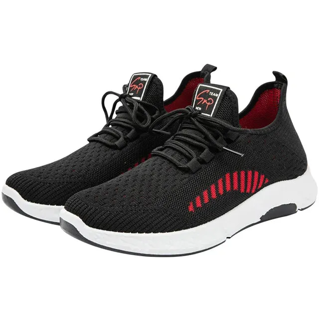 Daan - Sportieve Heren-Sneakers in Zwart