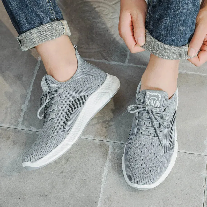 Daan - Sportieve Heren-Sneakers in Zwart