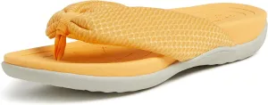 Dearfoams Women's Original Comfort Olivia Thong Flip Flop Sandal with Arch Support