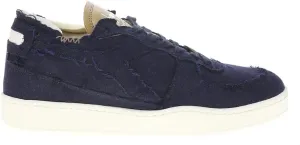 Diadora Mens Mi Basket Row Cut Italy Valdilana Lace Up Sneakers Shoes Casual - Grey