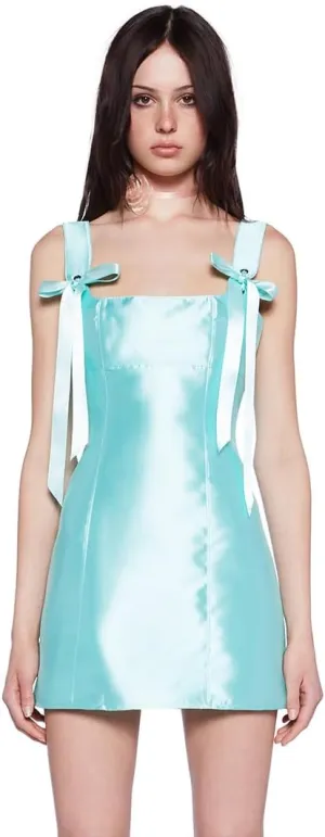 Dolls Kill Pixie Stardust Mini Dress by Current Mood - Taffeta Dress with Fit and Flare Silhouette