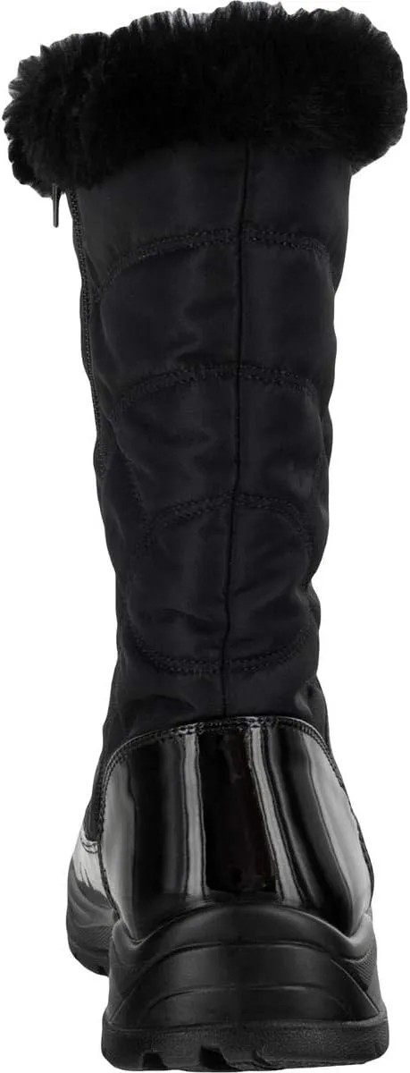 Easy Street Womens Cuddle Faux Fur Winter Boots