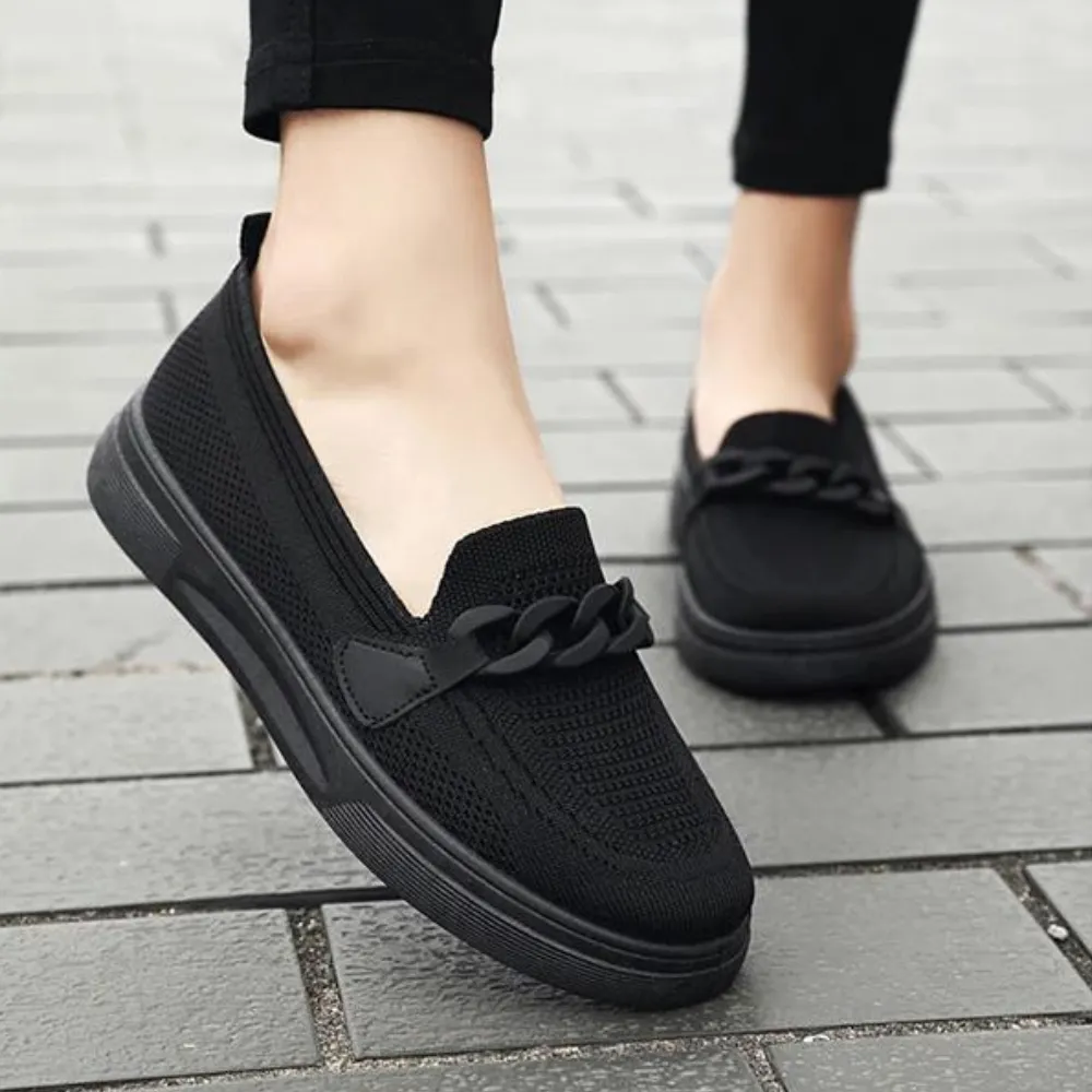 Elegante Platte Loafers Orthopedische Schoenen