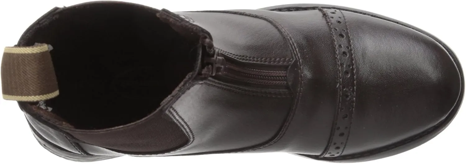 EQUISTAR Girl's All-Weather Synthetic Zip Paddock Boots